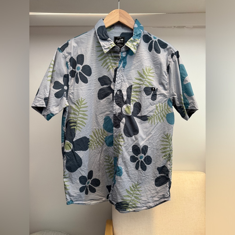 Local Motion Hawaii Aloha Shirt, Size Large
